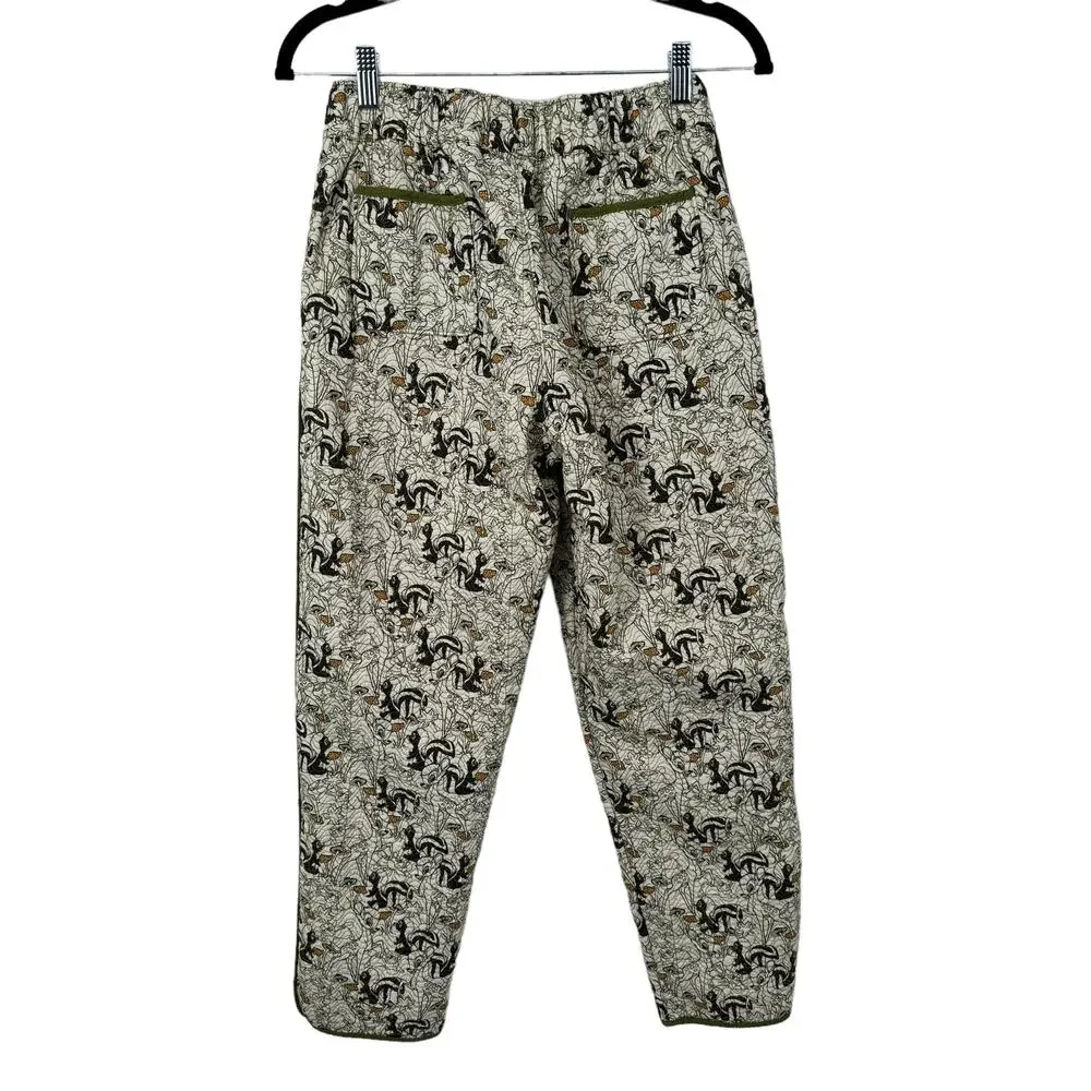 Disney Bambi Quilted Matching Set XS Woodland Print Flower Thumper‎ Green